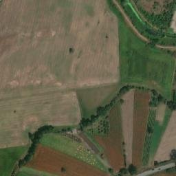 Satellite imagery of [Podivín] church t., CZ