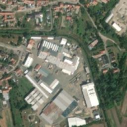 Satellite imagery of [Podivín] church t., CZ
