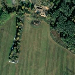 Satellite imagery of Olymp [Boletice-Kraví Hora] church t., CZ