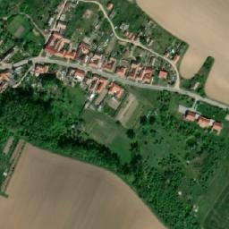 Satellite imagery of [Popice] church t., CZ
