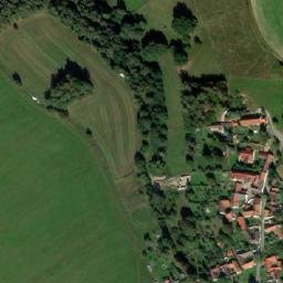 Satellite imagery of [Slavče-Keblany] chapel sanctus t., CZ