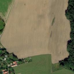 Satellite imagery of [Slavče-Keblany] chapel sanctus t., CZ