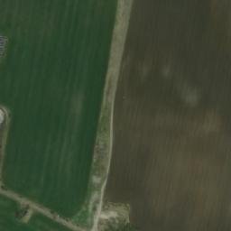 Satellite imagery of [Hrušovany nad Jevišovkou] sugar factory chimney, CZ