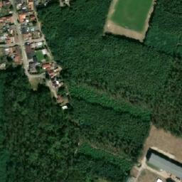 Satellite imagery of [Březí u Mikulova] church t., CZ