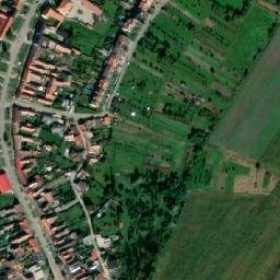 Satellite imagery of Mir [Mikulčice] coal mine chimney, CZ