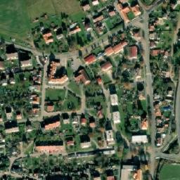 Satellite imagery of [Kájov-Kladné] church t., CZ