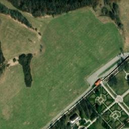 Satellite imagery of Český Krumlov Castle, CZ