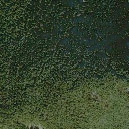 Satellite imagery of Chromatic Moraine, US