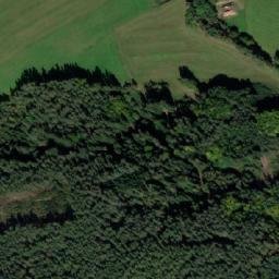 Satellite imagery of [Slavče-Keblany] chapel sanctus t., CZ