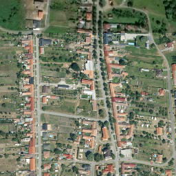 Satellite imagery of [Nový Přerov] church t., CZ