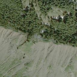 Satellite imagery of Chromatic Moraine, US