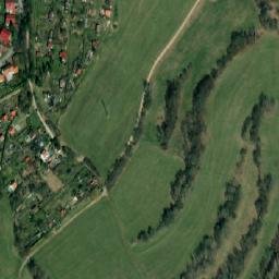 Satellite imagery of Křížová hora [Český Krumlov] chapel sanctus t., CZ
