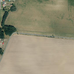 Satellite imagery of [Nový Přerov] church t., CZ