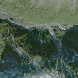 Satellite imagery of Chromatic Moraine, US