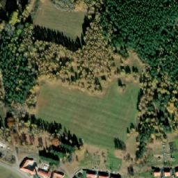 Satellite imagery of [Boletice-Polná] church t., CZ