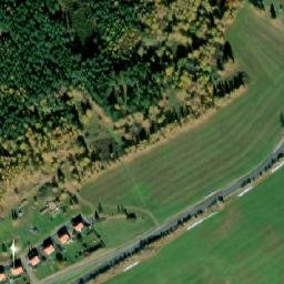 Satellite imagery of [Boletice-Polná] church t., CZ