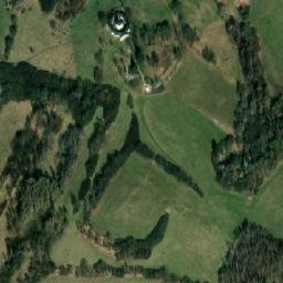 Satellite imagery of Křížová hora [Český Krumlov] chapel sanctus t., CZ