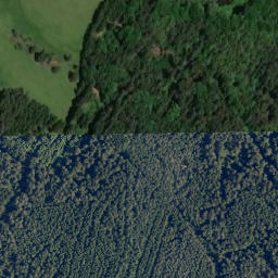 Satellite imagery of [Nová Ves nad Lužnicí-Krabonoš] church t., CZ