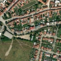 Satellite imagery of [Mikulov] castle t., CZ