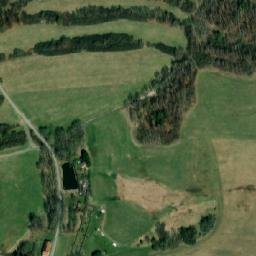 Satellite imagery of Křížová hora [Český Krumlov] chapel sanctus t., CZ