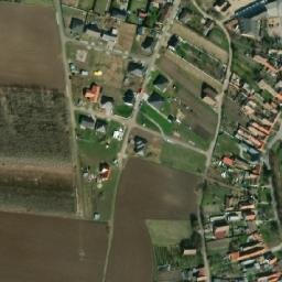 Satellite imagery of [Vrbovec] church t., CZ
