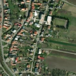 Satellite imagery of [Vrbovec] church t., CZ