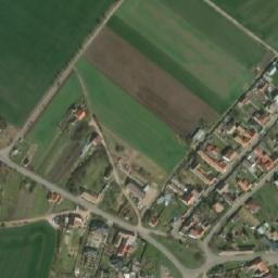 Satellite imagery of [Strachotice] church t., CZ