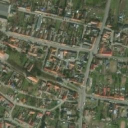 Satellite imagery of [Hrabětice] church t., CZ