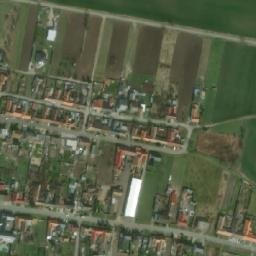 Satellite imagery of [Hrabětice] church t., CZ