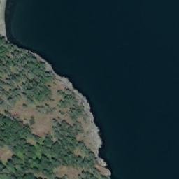 Satellite imagery of Yeo Point, CA