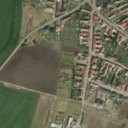 Satellite imagery of [Strachotice] church t., CZ