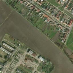 Satellite imagery of [Strachotice] church t., CZ