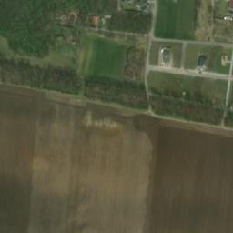 Satellite imagery of [Hrabětice] church t., CZ