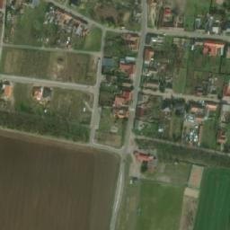 Satellite imagery of [Hrabětice] church t., CZ
