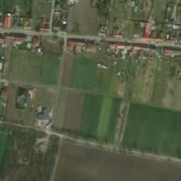 Satellite imagery of [Hrabětice] church t., CZ