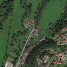 Satellite imagery of [Nové Hrady] church t., CZ