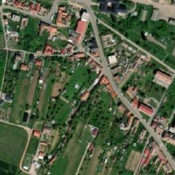 Satellite imagery of [Šatov] church t., CZ
