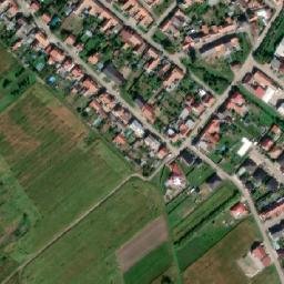 Satellite imagery of [Hrušky] church t., CZ