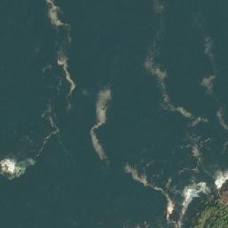 Satellite imagery of Cape Beale, CA