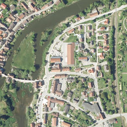 Satellite imagery of Harburg Castle, DE