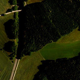 Satellite imagery of survey_point, CZ