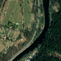 Satellite imagery of [Přídolí-Spolí] paper mill chimney, CZ
