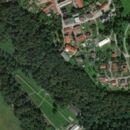 Satellite imagery of [Nové Hrady] church t., CZ