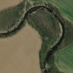 Satellite imagery of [Valtrovice] church t., CZ
