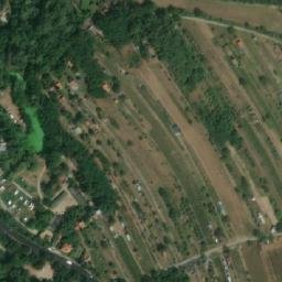 Satellite imagery of temple of Apollo [Břeclav-Charvátská Nová Ves] outlook t., CZ