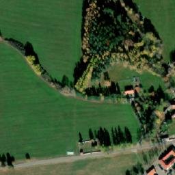Satellite imagery of [Horní Planá - Hodňov] church t., CZ