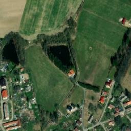 Satellite imagery of [Přídolí] church t., CZ