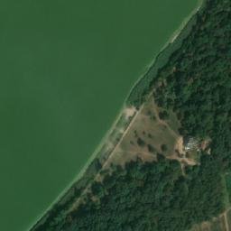 Satellite imagery of temple of Apollo [Břeclav-Charvátská Nová Ves] outlook t., CZ