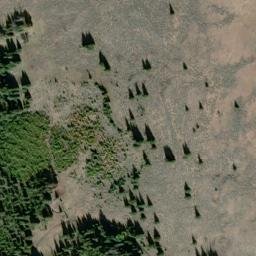 Satellite imagery of Skull and Crossbones Ridge, US