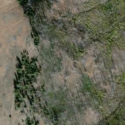 Satellite imagery of Skull and Crossbones Ridge, US
